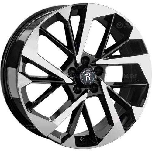 Колесный диск Replay LX226 8xR20 5x114.3 ET30 DIA60.1 черный глянцевый с полированной лицевой частью