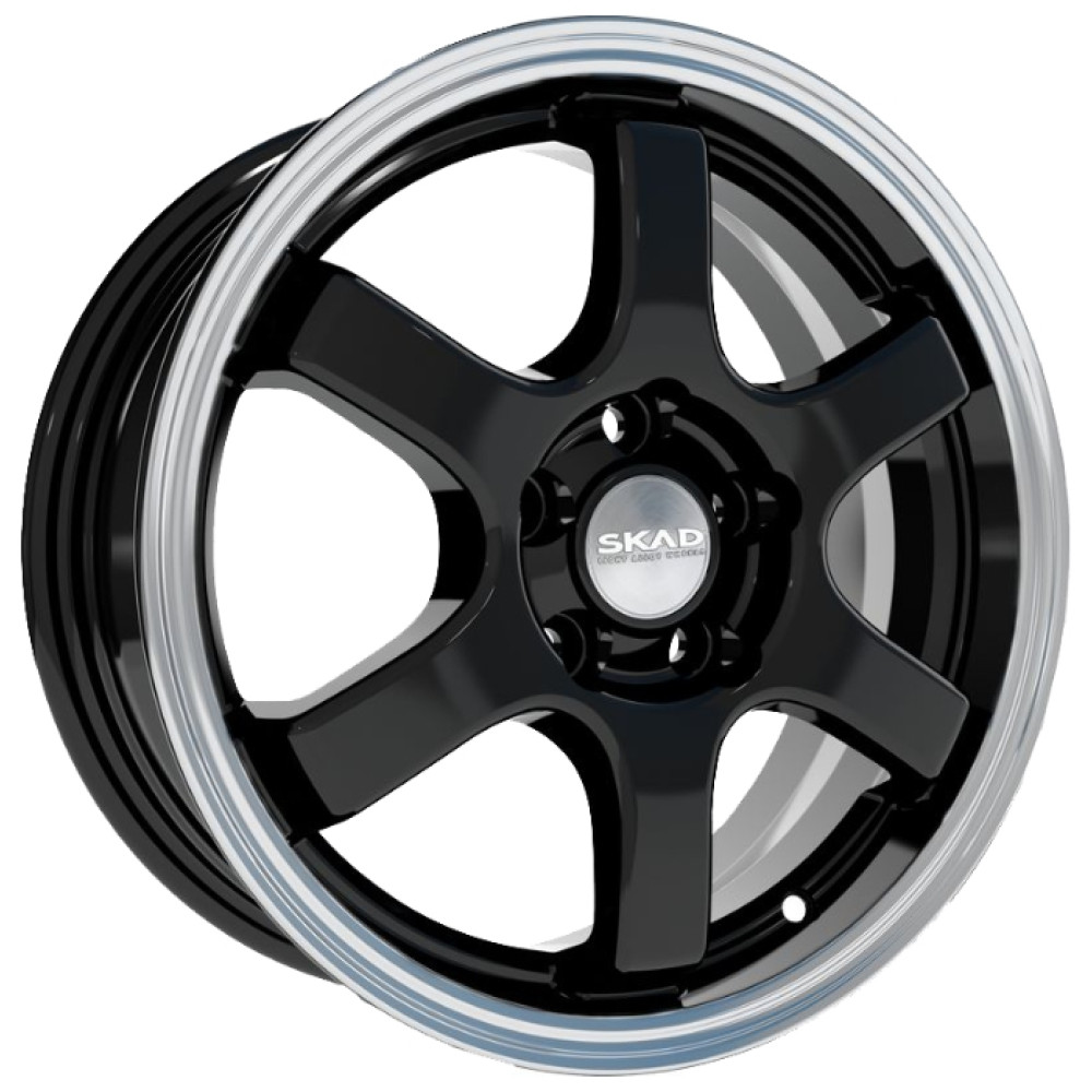 Легковой диск СКАД Киото 6x15 4x100 ET48 54,1 Алмаз антрацит