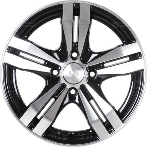 Колесный диск LS LS 142 6.5xR16 5x114.3 ET40 DIA73.1 черный полностью полированный