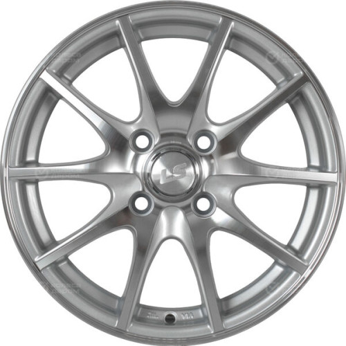 Колесный диск LS LS 536 6.5xR16 5x114.3 ET40 DIA73.1 серебристый полированный