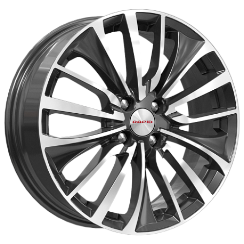 Легковой диск КиК Flanker 6,5x17 5x114,3 ET33 67,1 Алмаз черный