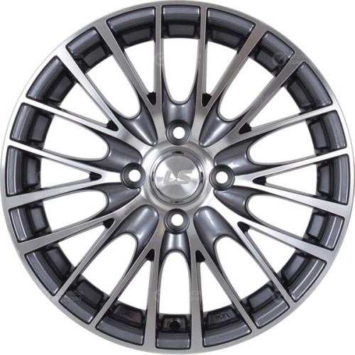 Колесный диск LS LS 768 7.5xR17 4x100 ET38 DIA73.1 насыщенный темно-серый полностью полированный
