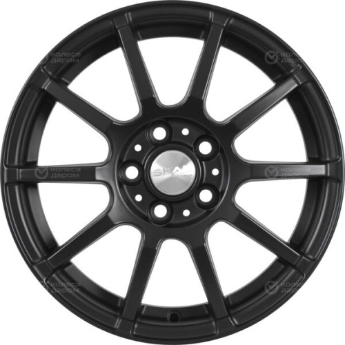 Колесный диск СКАД Акита 6xR15 4x100 ET40 DIA60.1 черный полностью матовый