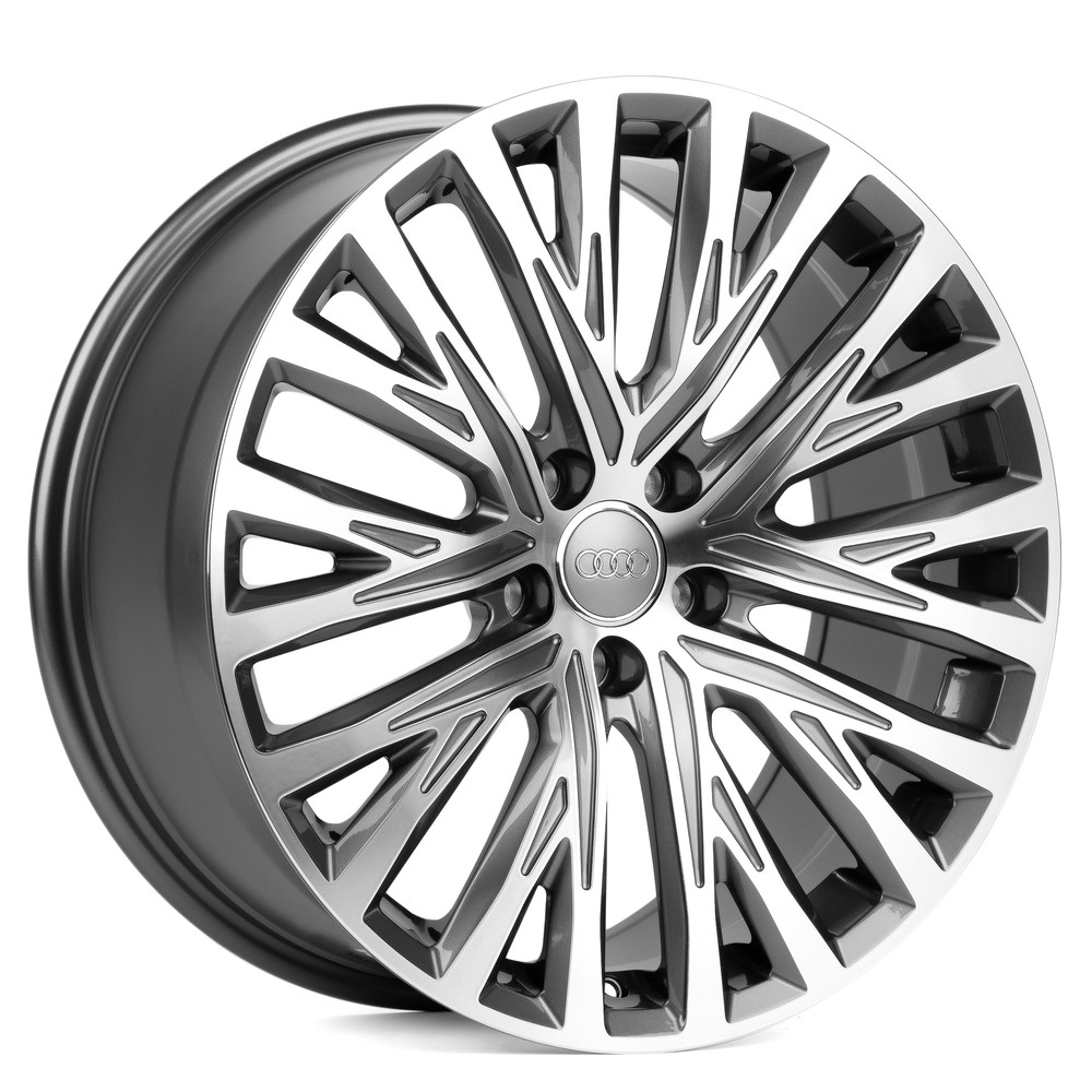 Легковой диск CMST V294-FG432X 8,5x19 5x112 ET30 66,6 графит + полированные спицы