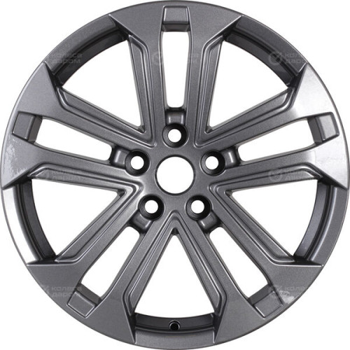 Колесный диск KHOMEN KHW1803 (Chery Tiggo 3) 7xR18 5x108 ET45 DIA60.1 насыщенный темно-серый
