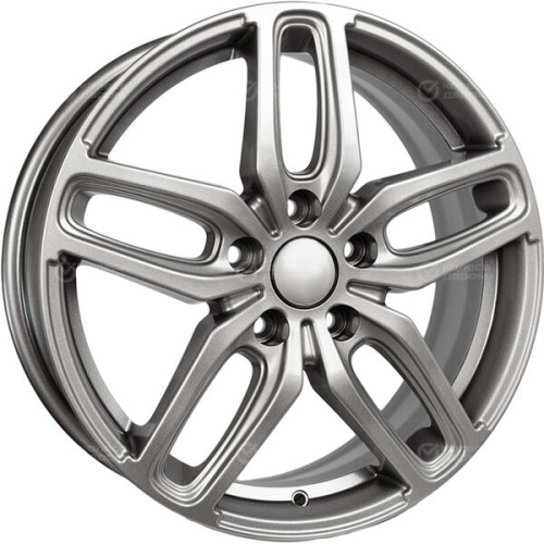 Колесный диск Carwel Виви 199 6.5xR17 5x100 ET38 DIA67.1 серебристый металлик