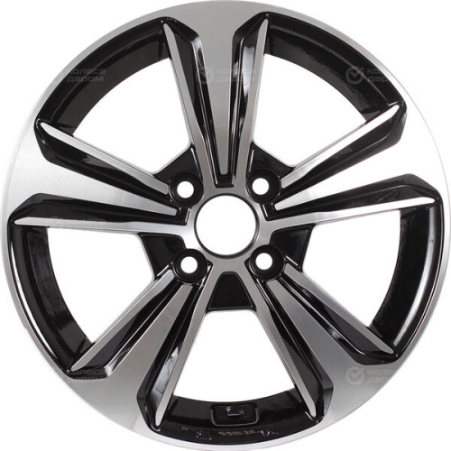 Колесный диск Replay HND256 6xR16 4x100 ET49 DIA54.1 черный полностью полированный