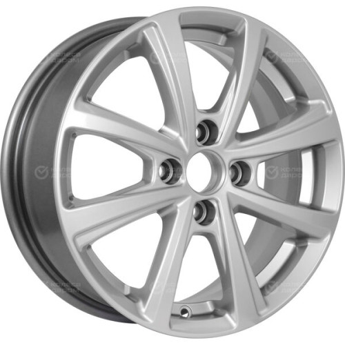 Колесный диск Carwel Акуш 6xR15 4x100 ET40 DIA60.1 серебристый