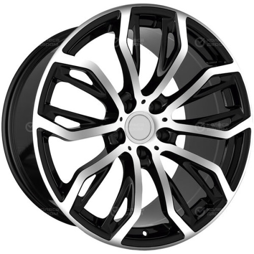 Колесный диск Replay B185 9xR19 5x120 ET48 DIA74.1 черный полностью полированный