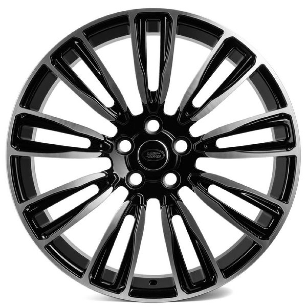 Легковой диск CMST FG405 9,5x21 5x120 ET45 72,6 графит + полированные спицы