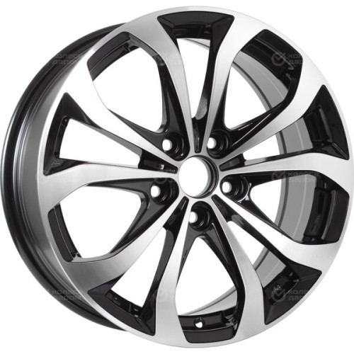 Колесный диск Replay HND135 7xR17 5x114.3 ET35 DIA67.1 черный полностью полированный