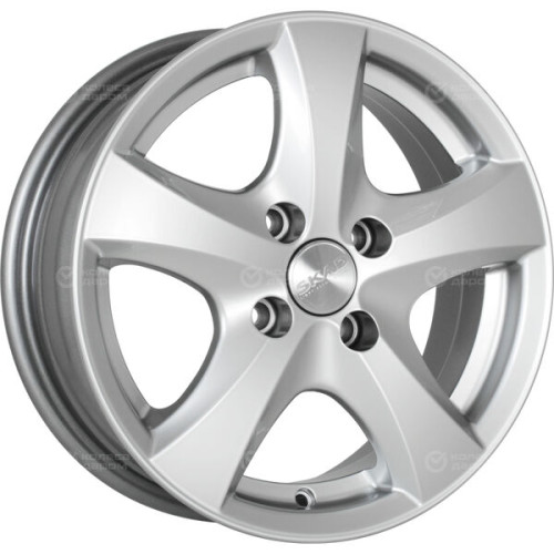 Колесный диск СКАД Уран-2 5.5xR14 4x108 ET35 DIA67.1 серебристый