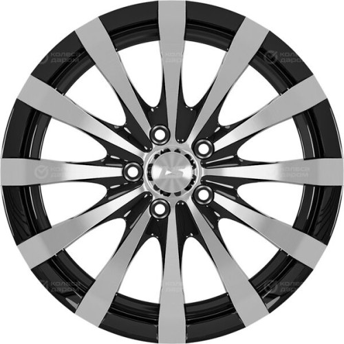 Колесный диск LS LS 534 7.5xR17 5x114.3 ET40 DIA73.1 черный полностью полированный