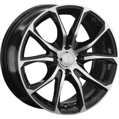 Колесный диск LS LS 764 7xR16 5x108 ET35 DIA65.1 черный полностью полированный