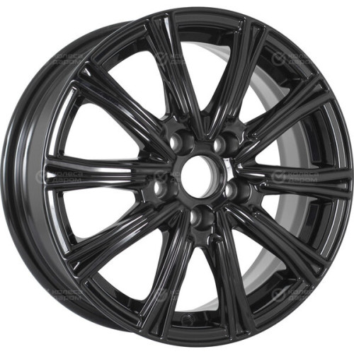 Колесный диск WUP Up123 6xR15 5x112 ET47 DIA57.1 черный глянцевый
