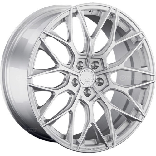 Колесный диск LS Forged LS FG10 8.5xR20 5x150 ET58 DIA110.1 серебристый полированный