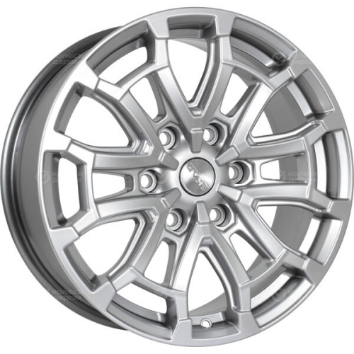 Колесный диск СКАД Авилис 8xR18 6x120 ET42 DIA70.2 серебристый