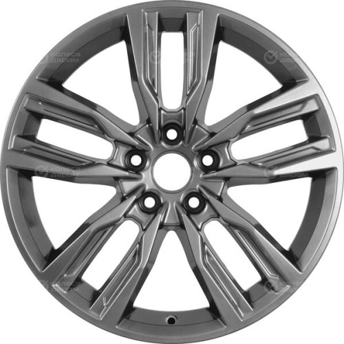Колесный диск КиК Борэй 8xR18 5x112 ET30 DIA66.6 темно-серебристый