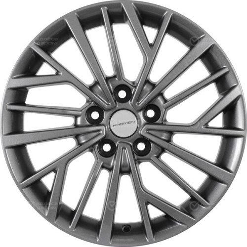 Колесный диск KHOMEN KHW1717 (ZV_17 X-Trail) 7xR17 5x114.3 ET45 DIA66.1 насыщенный темно-серый