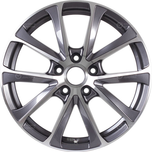 Колесный диск Replay HND272 7xR17 5x114.3 ET47 DIA67.1 насыщенный темно-серый полностью полированный