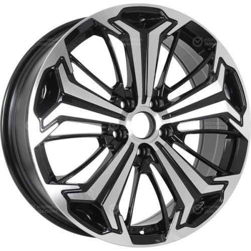 Колесный диск Replay GA7 7.5xR19 5x120 ET41 DIA59.6 черный полностью полированный