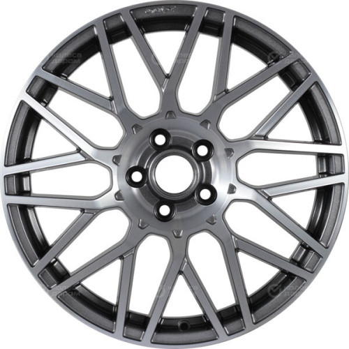 Колесный диск X-trike X133 7.5xR18 5x108 ET36 DIA65.1 темно-серебристый с полированной лицевой частью