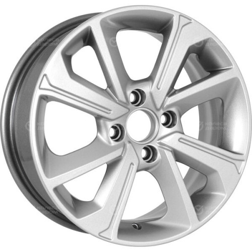 Колесный диск Carwel Пено 139 6xR15 4x100 ET46 DIA54.1 серебристый металлик