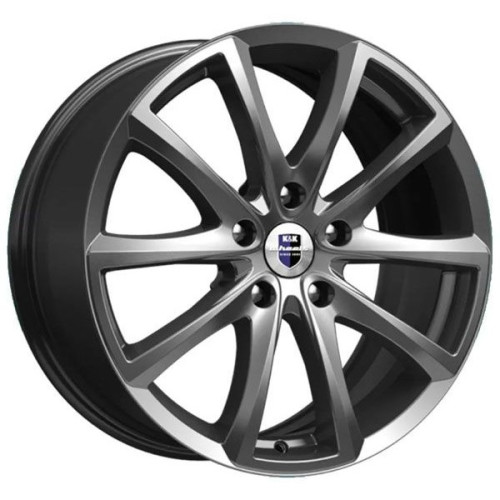 Легковой диск КиК Сансара 8,5x18 5x120 ET30 72,6 Дарк платинум