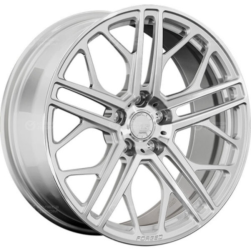 Колесный диск LS Forged LS FG48 8.5xR20 5x120 ET40 DIA72.6 серебристый полированный
