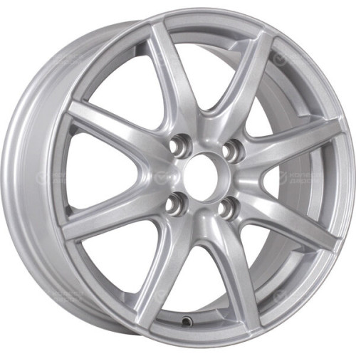 Колесный диск VENTI 1605 6xR16 4x100 ET45 DIA54.1 глянцевый серебристый