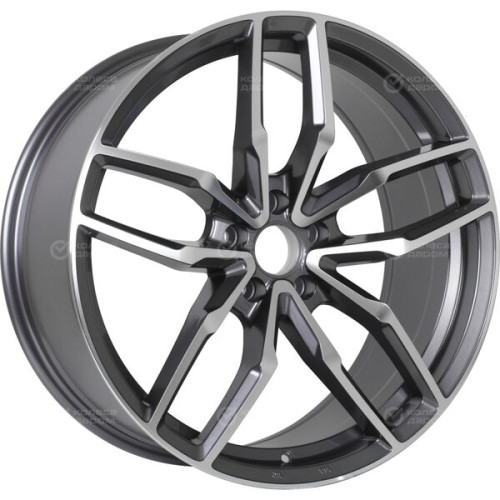 Колесный диск Replay B209 9xR20 5x112 ET35 DIA66.6 насыщенный темно-серый полностью полированный