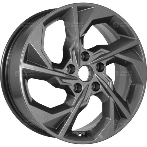 Колесный диск СКАД KL-366 7xR17 5x114.3 ET48.5 DIA67.1 темно-серый цвет с перламутровыми оттенками