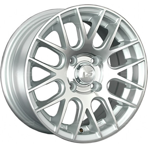 Колесный диск LS LS 566 6.5xR15 5x100 ET35 DIA73.1 серебристый полированный