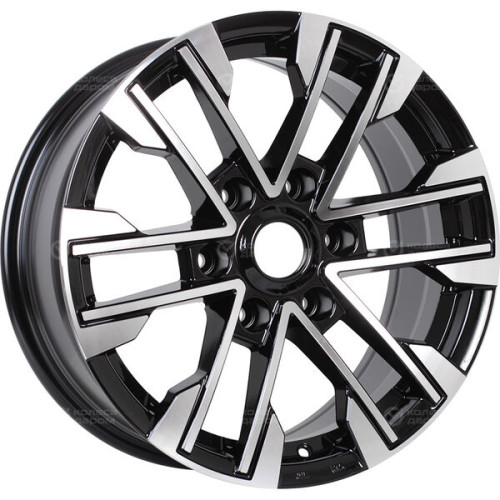 Колесный диск Replay TY310 7.5xR17 6x139.7 ET30 DIA106.1 черный полностью полированный