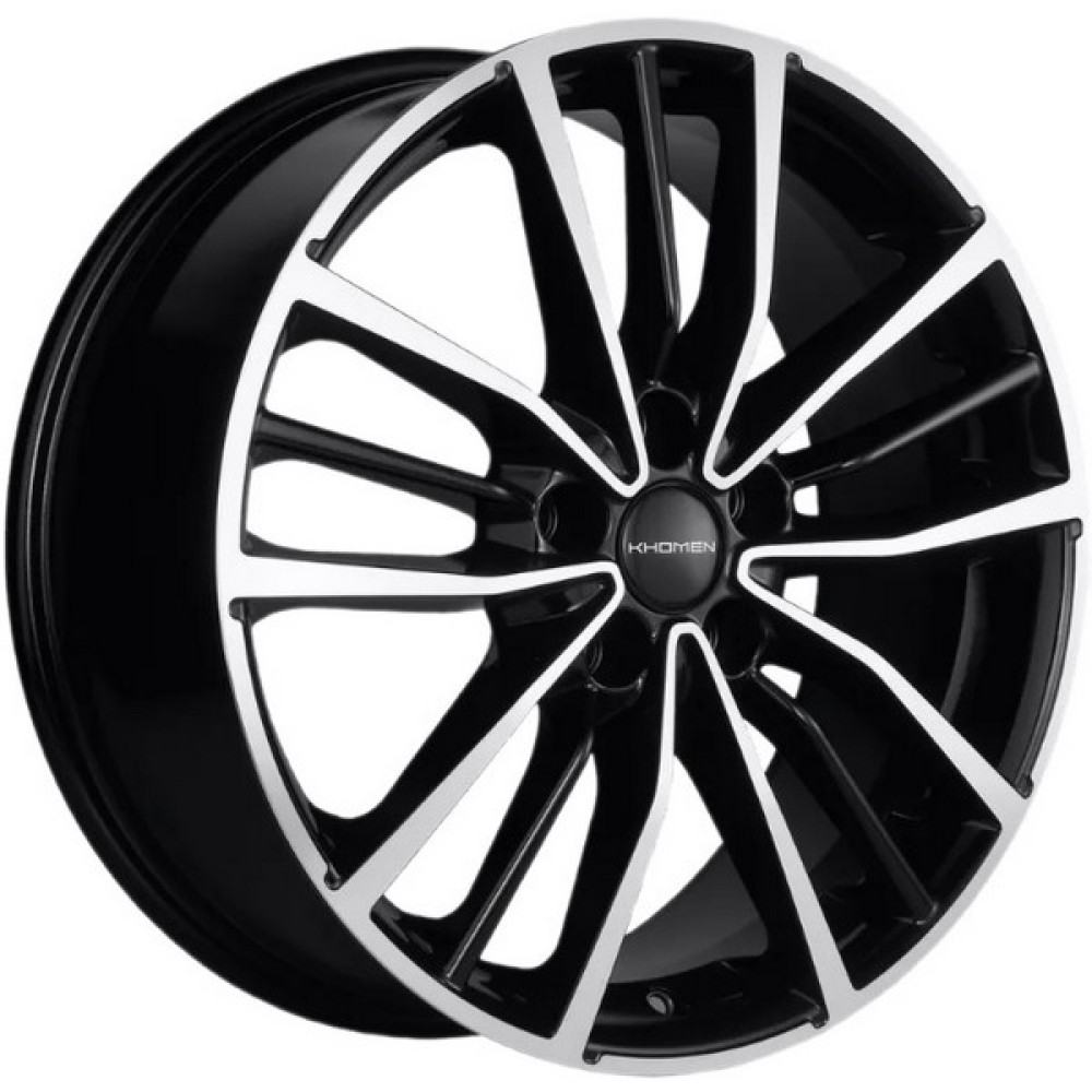 Легковой диск Khomen Wheels KHW1812 7x18 5x112 ET43 57,1 Black-FP