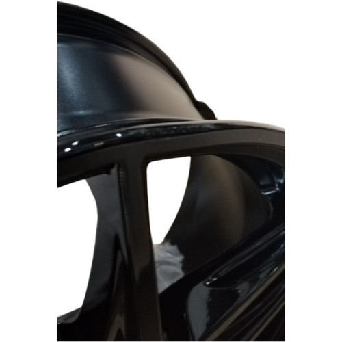 Легковой диск Wheels Up Up112 7x18 5x108 ET50 60,1 New black (уценка: замятие обода)