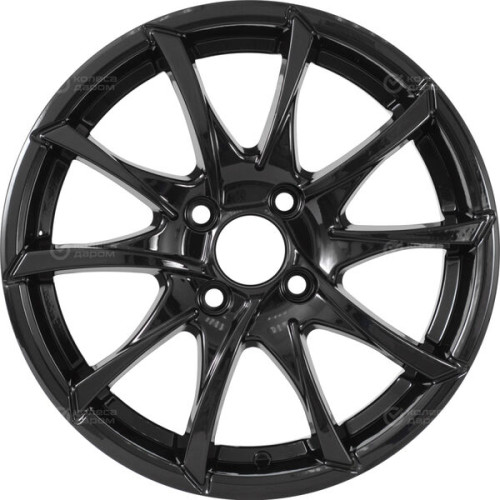 Колесный диск RST R035 6xR15 4x100 ET50 DIA60.1 черный глянцевый