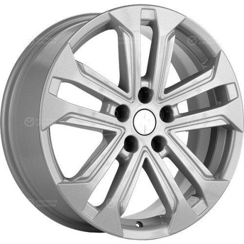Колесный диск Carwel Куж 1803 7xR18 5x114.3 ET37 DIA66.5 серебристый