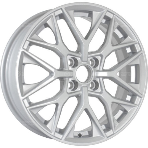 Колесный диск WUP Up101 6xR16 4x100 ET45 DIA60.1 глянцевый серебристый