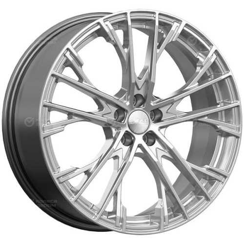 Колесный диск СКАД Ларго 7.5xR19 5x114.3 ET40 DIA66.6 серебристый