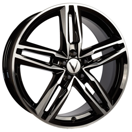Легковой диск Вектор B140 7,5x18 5x114,3 ET45 67,1 Алмаз черный