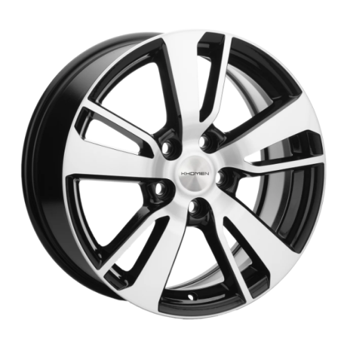 Легковой диск Khomen Wheels KHW1704 7x17 5x114,3 ET48,5 67,1 Black-FP