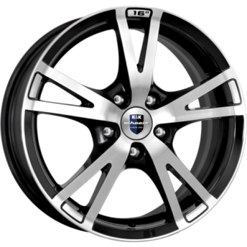 Легковой диск КиК Вольт 6,5x16 5x114,3 ET50 66,1 Алмаз черный