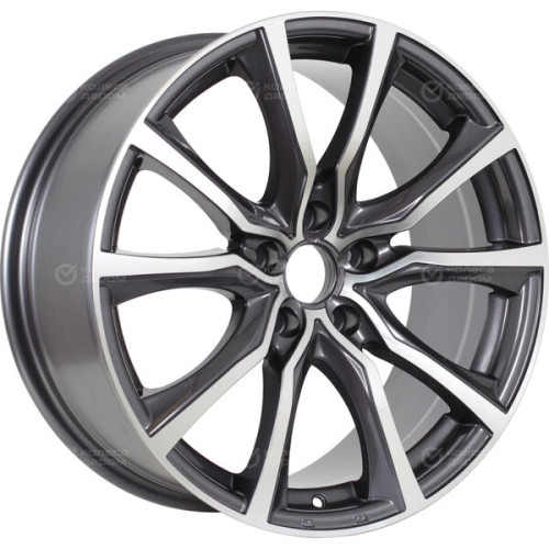 Колесный диск Replay A145 8xR18 5x112 ET25 DIA66.6 насыщенный темно-серый полностью полированный
