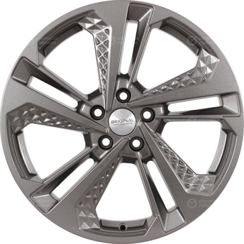 Колесный диск СКАД KL-1069 7xR18 5x108 ET33 DIA60.1 темно-серый цвет с перламутровыми оттенками