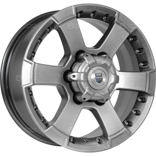 Колесный диск КиК M56-оригинал 7xR16 6x139.7 ET38 DIA67.1 темно-серебристый