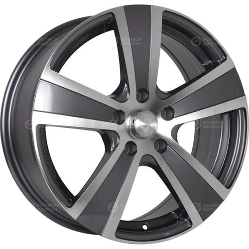 Колесный диск LS LS 950 7xR17 5x112 ET40 DIA57.1 насыщенный темно-серый полностью полированный