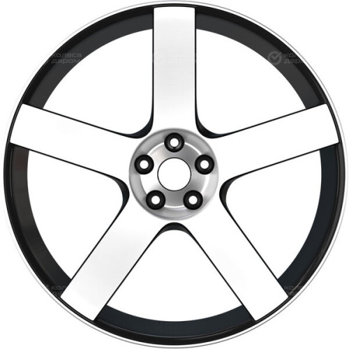 Колесный диск Replay LR62 10xR22 5x120 ET49 DIA72.6 черный полностью полированный