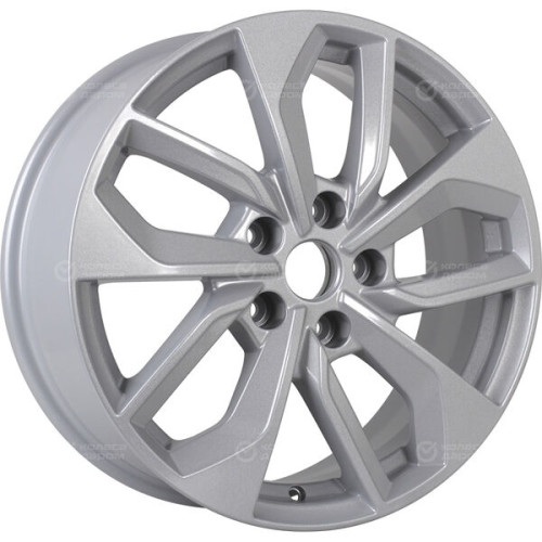 Колесный диск Carwel Эльтон 1703 7xR17 5x114.3 ET40 DIA66.1 серебристый