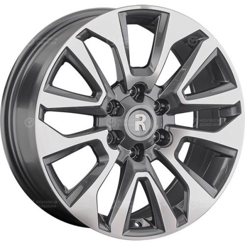 Колесный диск Replay TY447 7.5xR19 6x139.7 ET25 DIA106.1 насыщенный темно-серый полностью полированный